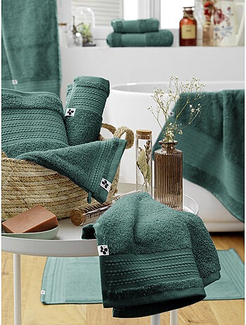 Lot de 2 gants de toilette - Coton 600 grammes - Garance