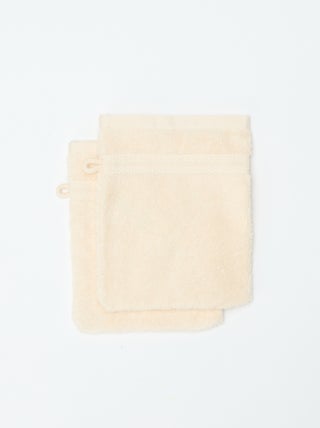 Lot de 2 gants de toilette - Kiabi Home