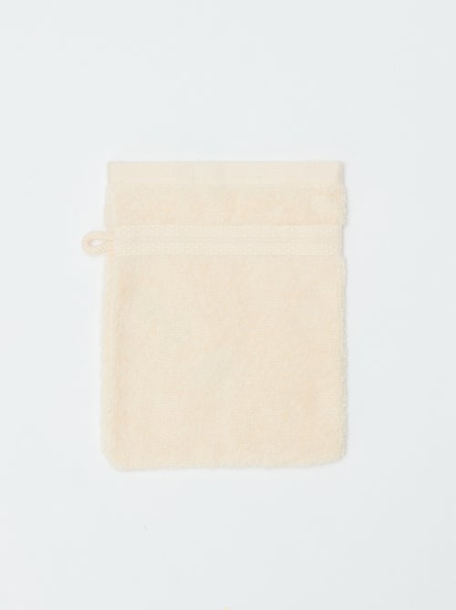 Lot de 2 gants de toilette - Kiabi Home - Kiabi