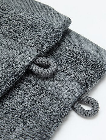 Lot de 2 gants de toilette - Kiabi Home
