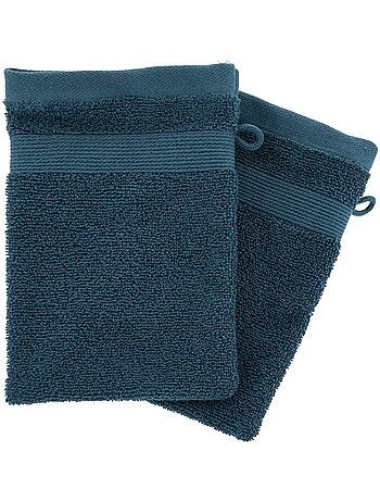 Lot de 2 gants de toilette Couleur moderne
