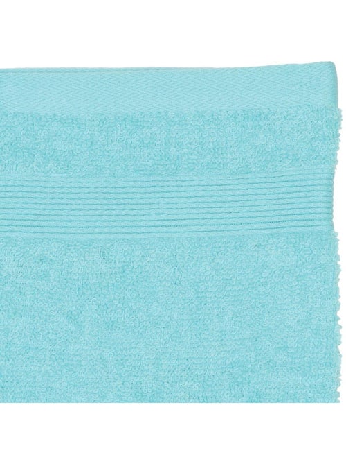 Lot de 2 gants de toilette 15 x 21 cm Couleur moderne cannelle - Kiabi