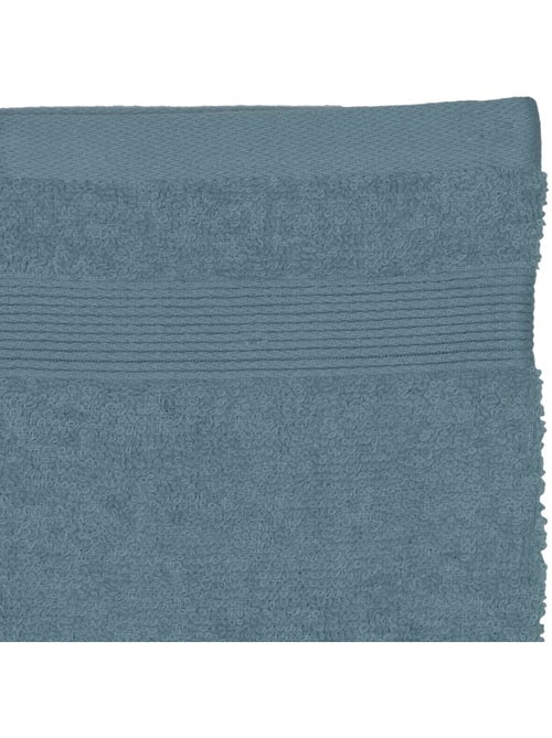 Lot de 2 gants de toilette 15 x 21 cm Couleur moderne orage - Kiabi