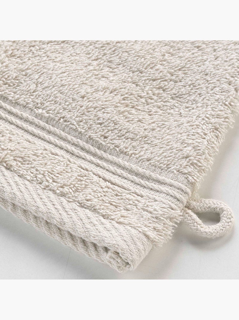 Lot de 2 gants de toilette 15 x 21 cm Tendresse lin Lin - Kiabi