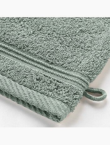Lot de 2 Gants de toilette Tendresse uni en coton