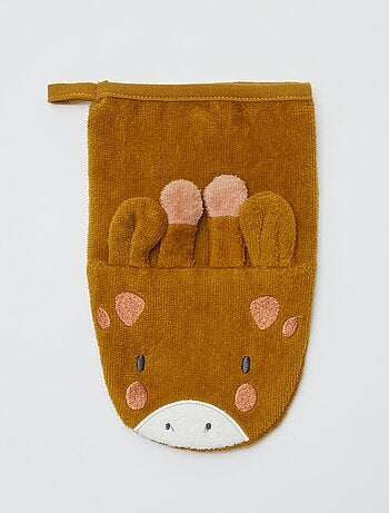 Lot de 2 gants de toilette avec animation - Kiabi Home