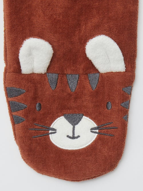 Lot de 2 gants de toilette avec animation - Kiabi Home - Kiabi