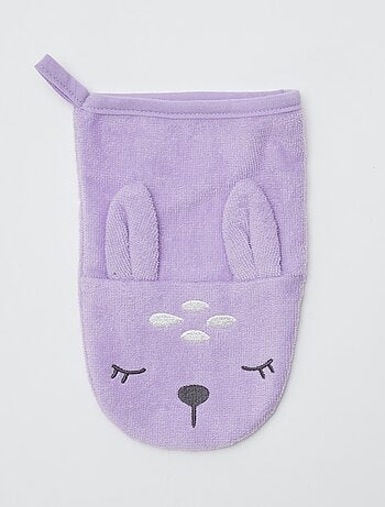 Lot de 2 gants de toilette avec animation - Kiabi Home