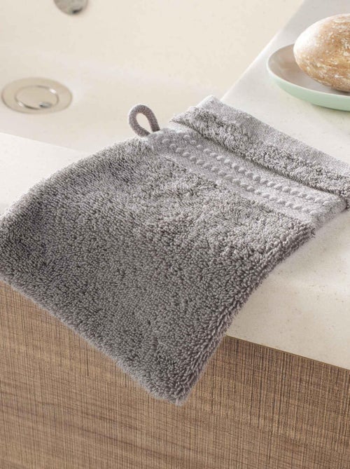 Lot de 2 gants de toilette Collection Excellence - Kiabi