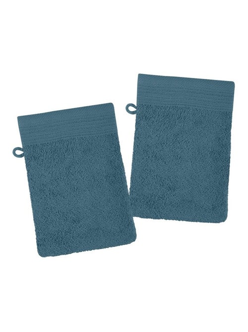 Lot de 2 gants de toilette Collection Lylia - Kiabi