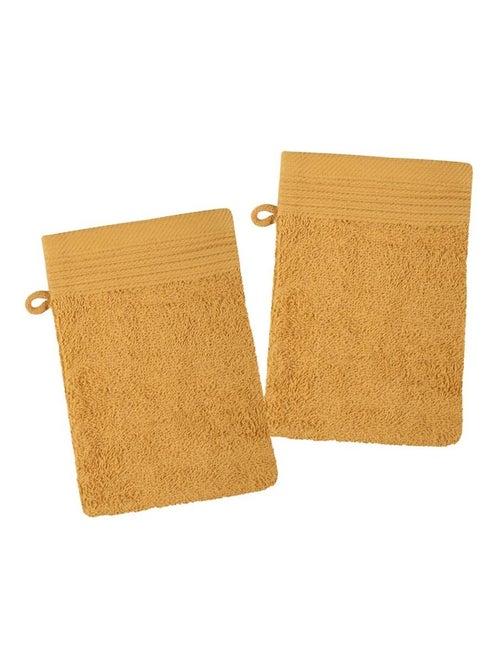 Lot de 2 gants de toilette Collection Lylia - Kiabi