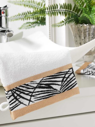Lot de 2 gants de toilette Collection Orbelles