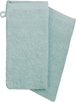 Lot de 2 gants de toilette Couleur moderne