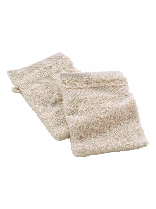 Lot de 2 gants de toilette Elegante - Kiabi