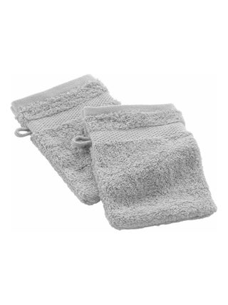 Lot de 2 gants de toilette Elegante