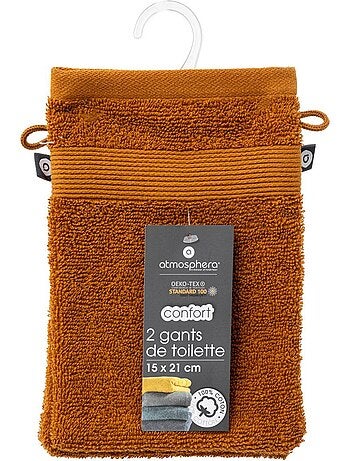 Lot de 2 gants de toilette PRAIA