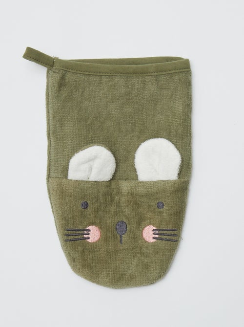 Lot de 2 gants de toilette enfant - Kiabi Home - Kiabi Lot de 2 gants de toilette enfant - Kiabi Home - Kiabi