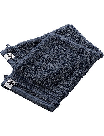 2 gants de toilette coton Collection Garance