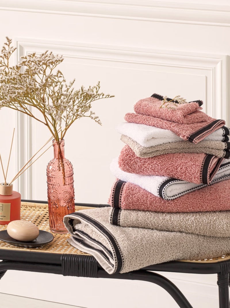 Lot de 2 gants de toilette Joia Blanc - Kiabi