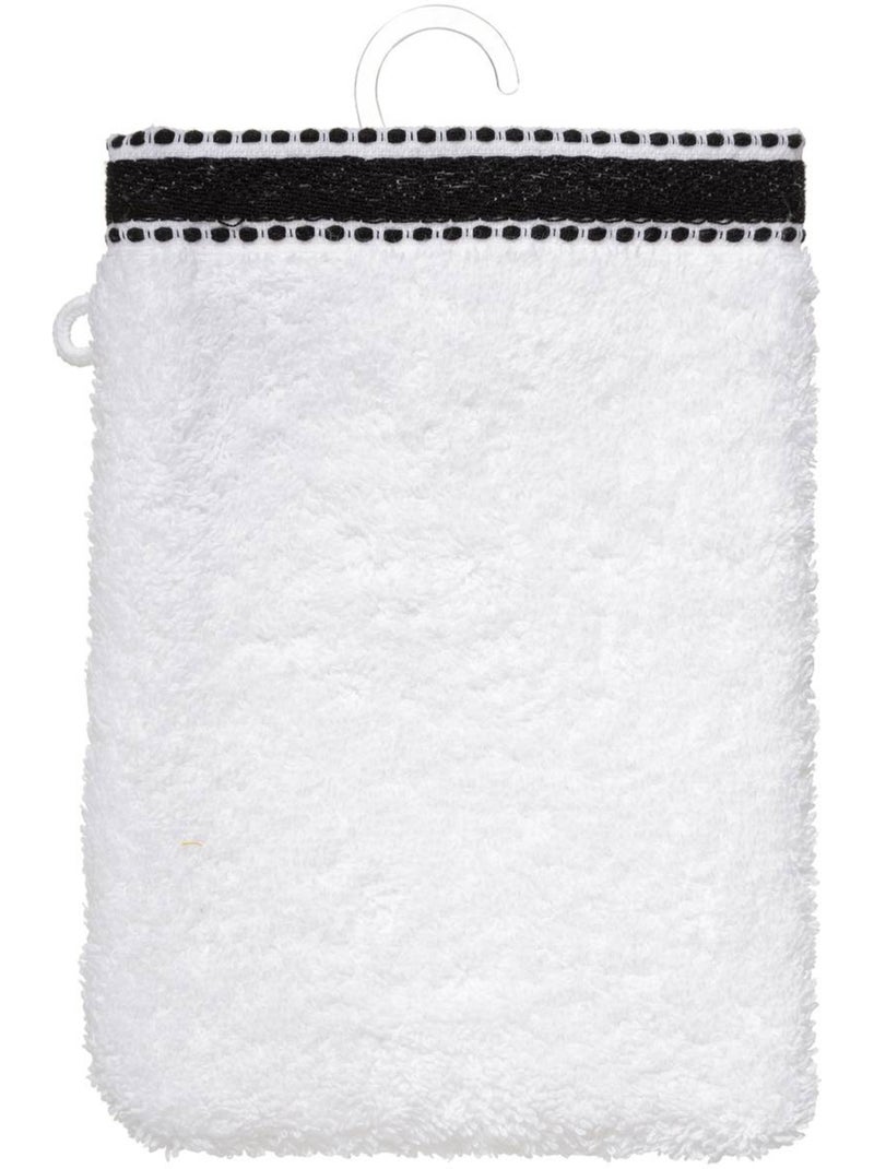 Lot de 2 gants de toilette JOIA Blanc - Kiabi