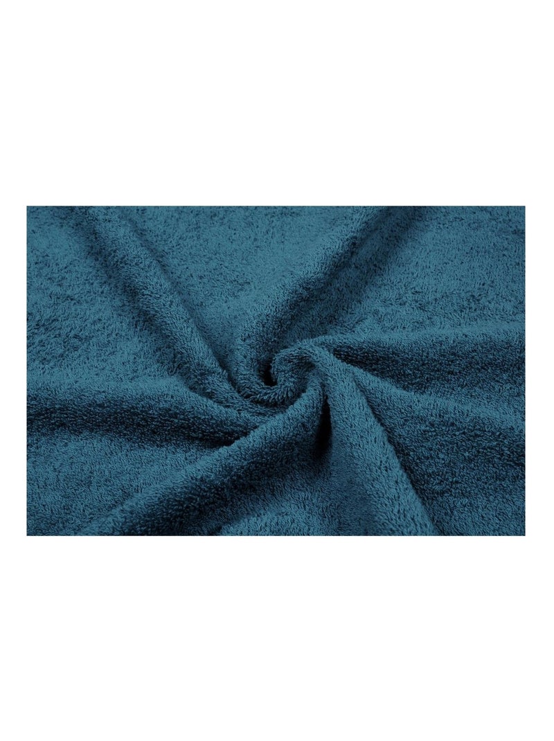 Lot de 2 gants de toilette Laguna Bleu pétrole - Kiabi