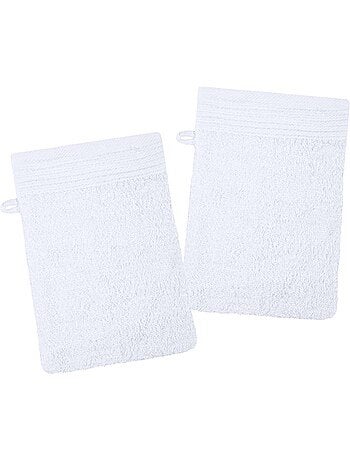 Lot de 2 gants de toilette Lilas