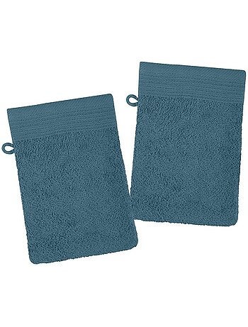 Lot de 2 gants de toilette Lilas