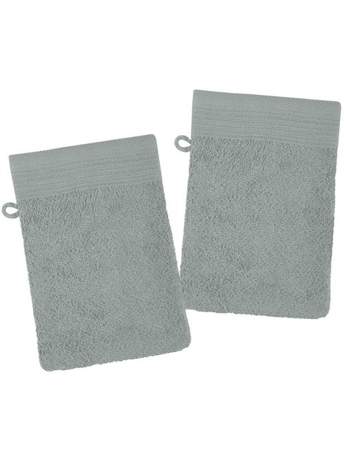 Lot de 2 gants de toilette Lilas - Kiabi
