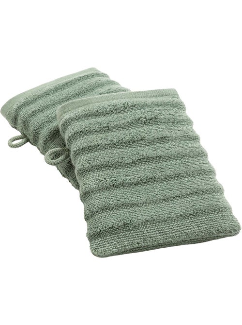 Lot de 2 gants de toilette Maia - Kiabi