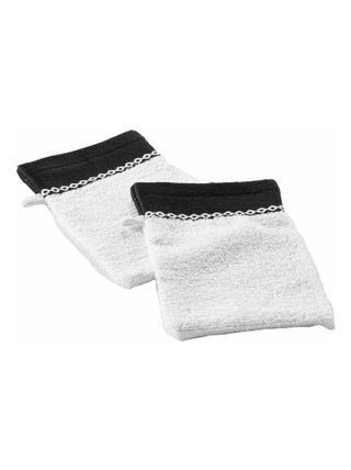 Lot de 2 gants de toilette Majestic