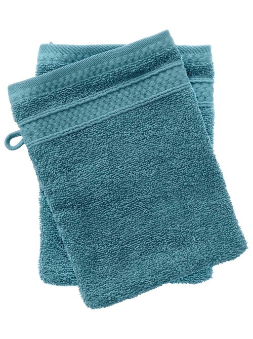 Lot de 2 gants de toilette NAÏA - Kiabi