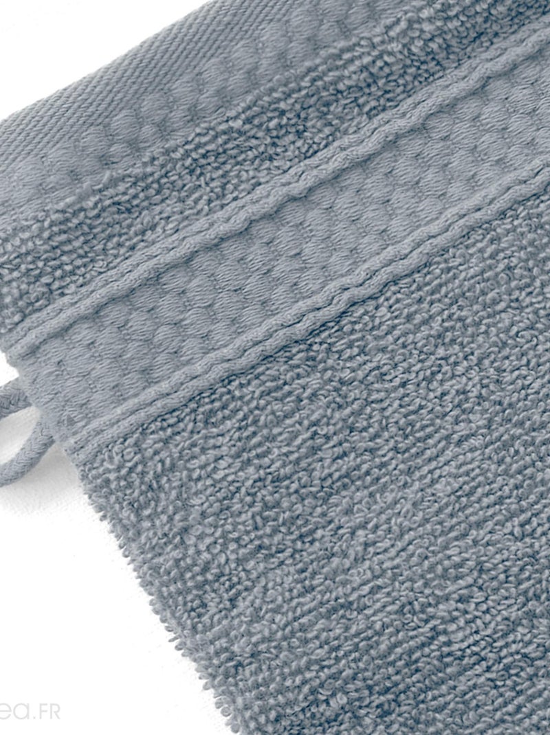 Lot de 2 gants de toilette NAÏA Bleu outremer - Kiabi