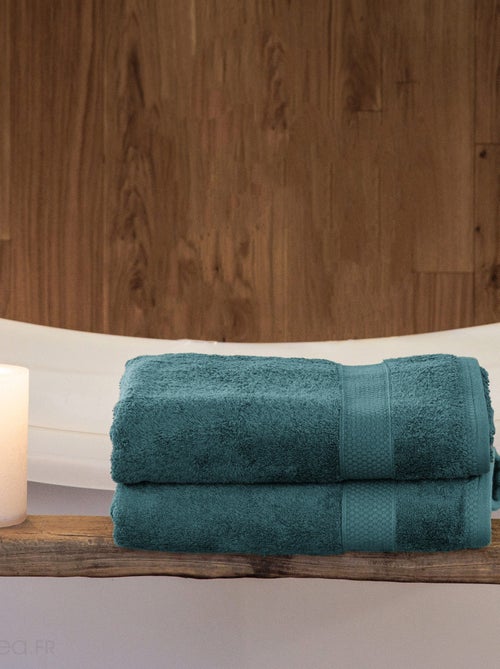 Lot de 2 gants de toilette NAÏA - Kiabi