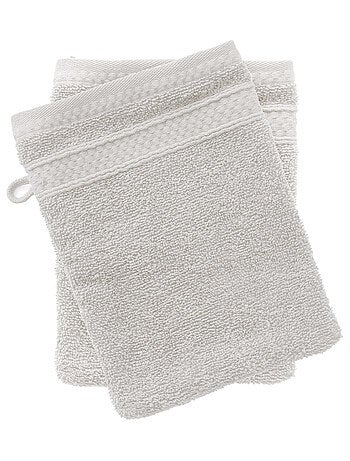 Lot de 2 gants de toilette NAÏA