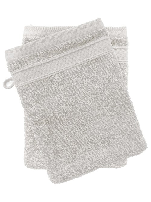Lot de 2 gants de toilette NAÏA - Kiabi