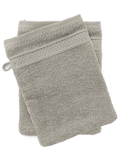 Lot de 2 gants de toilette NAÏA - Kiabi