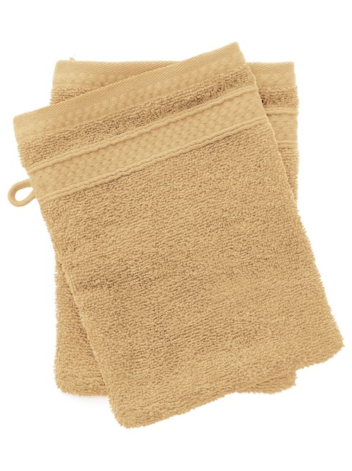 Lot de 2 gants de toilette NAÏA - Kiabi