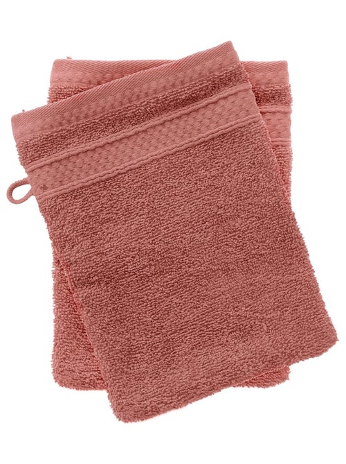 Lot de 2 gants de toilette NAÏA - Kiabi