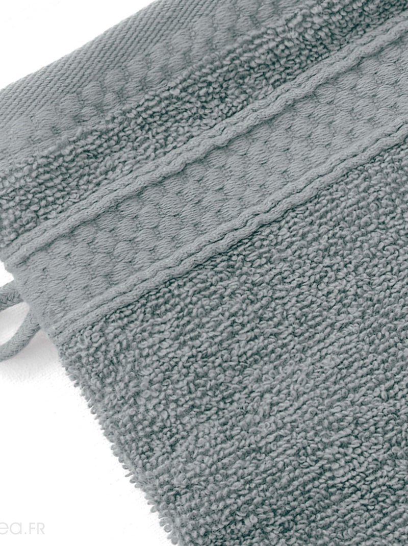 Lot de 2 gants de toilette NAÏA Vert anis - Kiabi