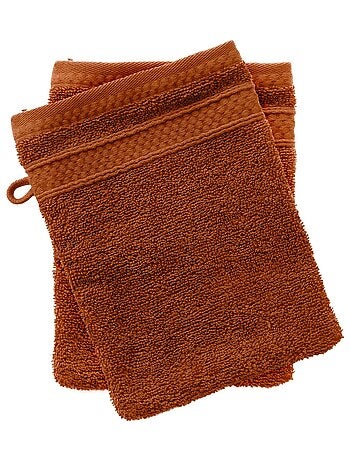 Lot de 2 gants de toilette NAÏA