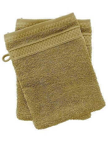 Lot de 2 gants de toilette NAÏA