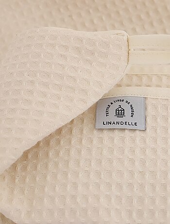 Lot de 2 gants de toilette nid d'abeille WEEK END