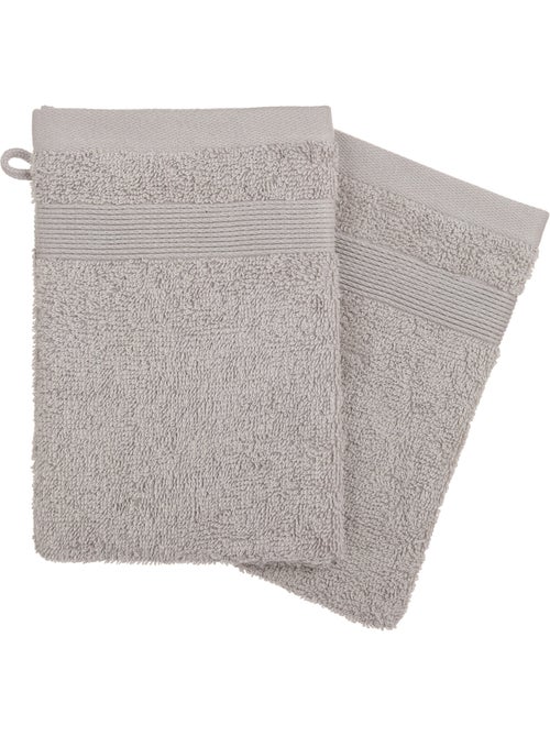 Lot de 2 gants de toilette PRAIA - Kiabi