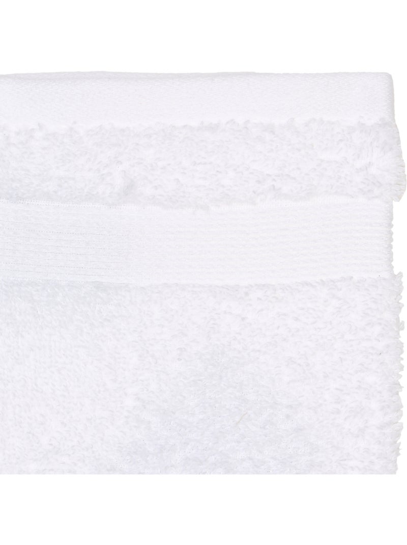 Lot de 2 gants de toilette PRAIA Blanc - Kiabi