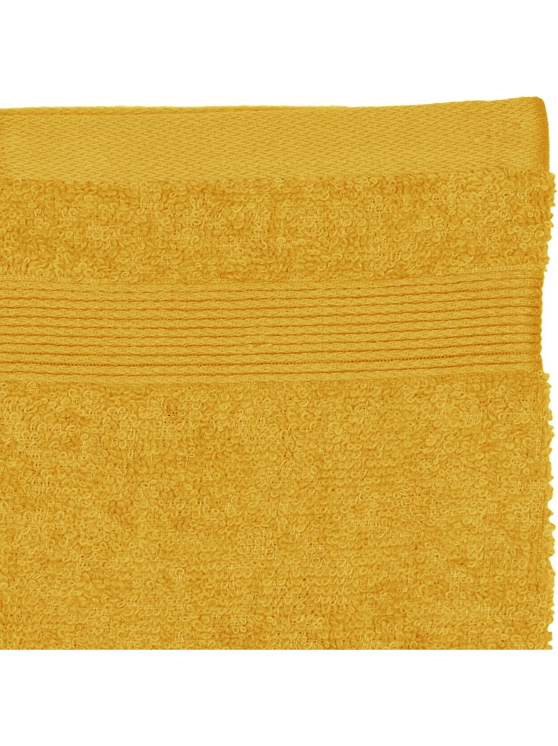 Lot de 2 gants de toilette PRAIA Ocre - Kiabi