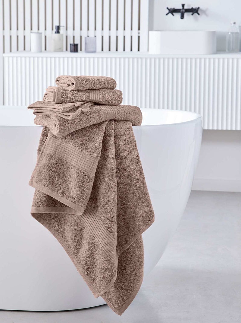 Lot de 2 gants de toilette rose - Kiabi