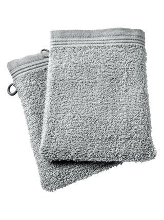 Lot de 2 gants de toilette "Spa" 15 x 21 cm / 400 gr/m² - "Spa" Perle - Lot de 2 Gants de toilette 1