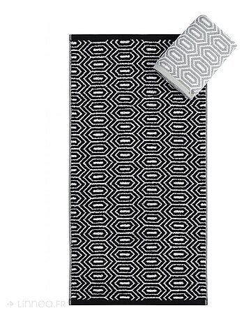 Lot de 2 gants de toilette SYMETRIE coton Alvéoles