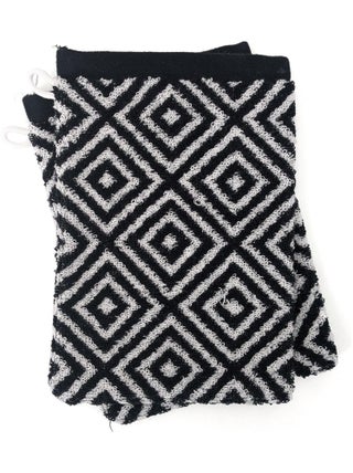 Lot de 2 gants de toilette SYMETRIE coton Losanges