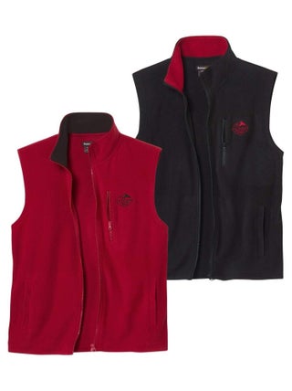 Lot de 2 Gilets Polaire Sans Manches Outdoor   - ATLAS FOR MEN